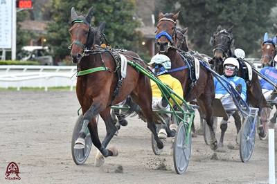 Tonica e ben centrata Due Italia con Stefani stacca in 1.14.1 nel Premio Lanson al Cesare Meli