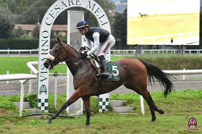 Con Alessio Satta fuga per la vittoria di Kandy House nel Viale degli Olmi al Visarno.